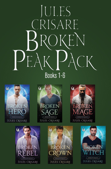 Jules Crisare's Broken Peak Pack Books 1-6 bundle